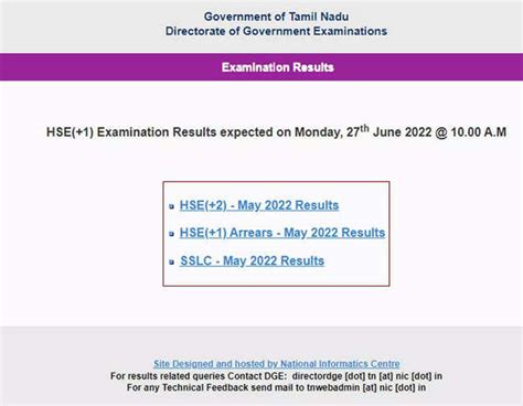 tnresults nic in|TN Class 11 Result 2022 DECLARED @tnresults.nic.in: Check .